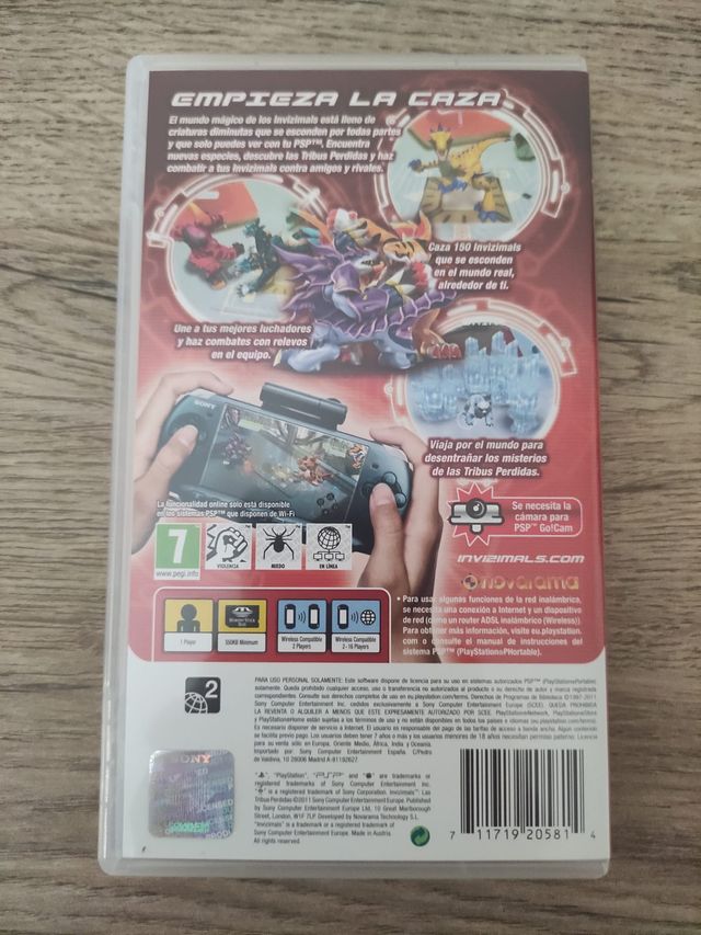 Invizimals: Las tribus perdidas - PSP
