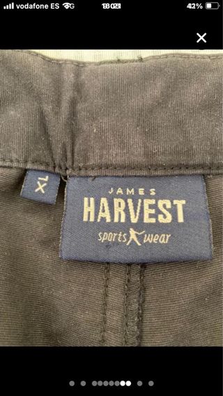 Bermudas nauticas azul marino