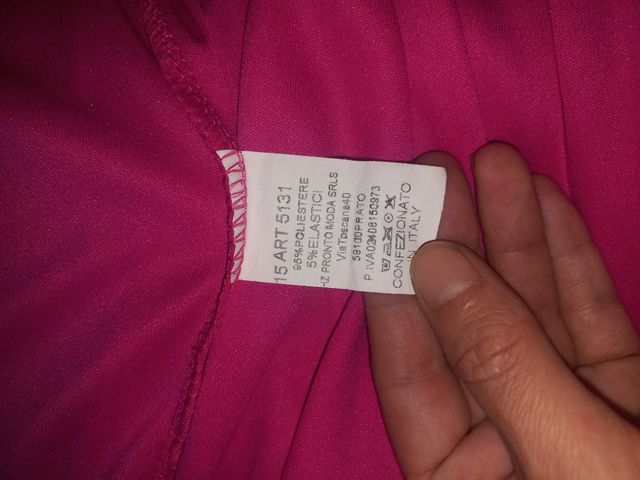 Vestito estivo rosa