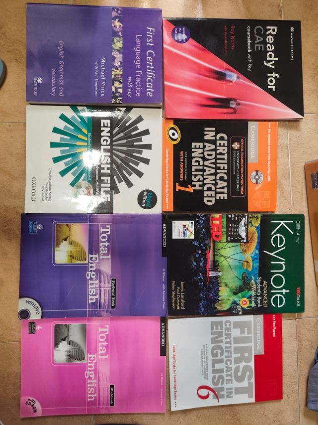 Pack libros de texto de inglés