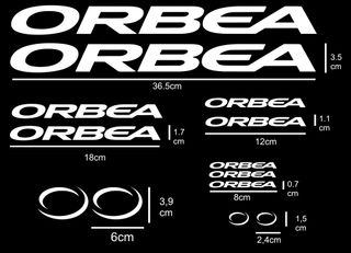 Pegatinas Orbea Bicicleta - Vinilos