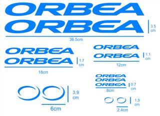 Pegatinas Orbea Bicicleta - Vinilos