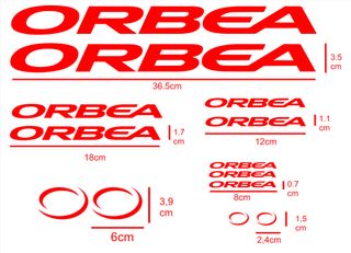 Pegatinas Orbea Bicicleta - Vinilos