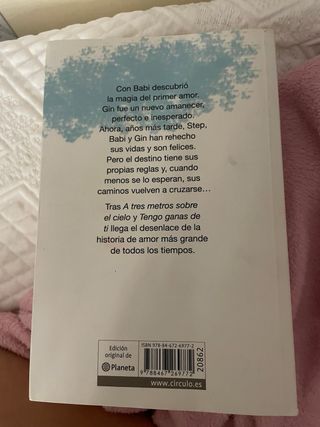 A tres metros sobre el cielo