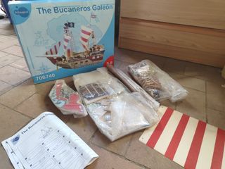 Galeón Bucaneros - Barco de Madera