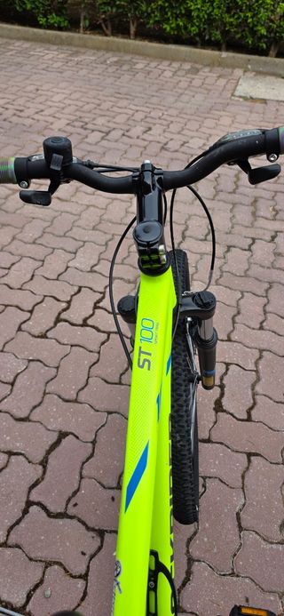 Bicicleta Rockrider ST 100 - Verde