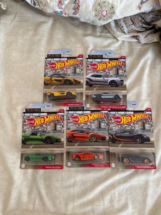 Hot Wheels 5 coches 1/4 Mile Finals
