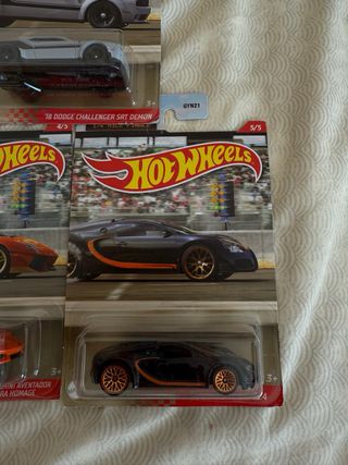 Hot Wheels 5 coches 1/4 Mile Finals
