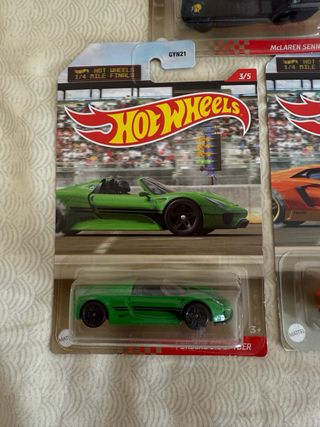 Hot Wheels 5 coches 1/4 Mile Finals
