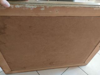 Dipinto olio fiori inizio '900