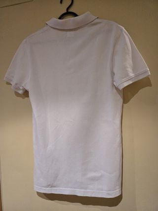Polo Levi's blanco talla S