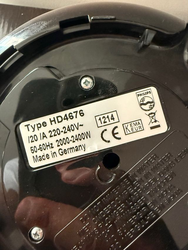 Bollitore Philips HD4676 - 2000-2400W