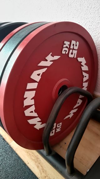 2 Discos Maníak 25kg