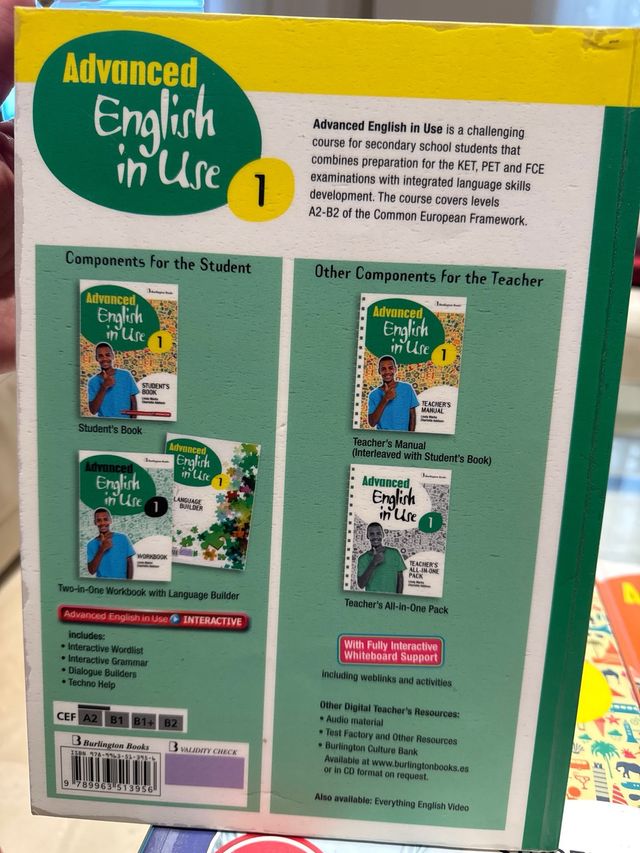 ADVANCED ENGLISH IN USE 1ºESO ST 15