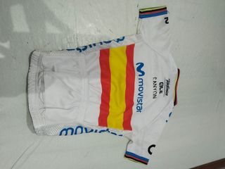 Maillot ciclismo niño Movistar S