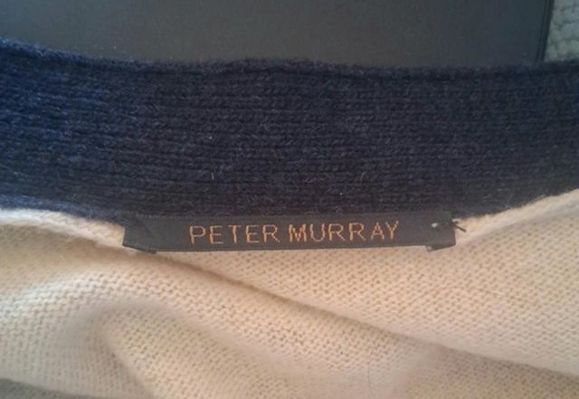 Cárdigan beige Peter Murray