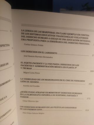 Los Derechos Humanos en el cine español (Spanis...