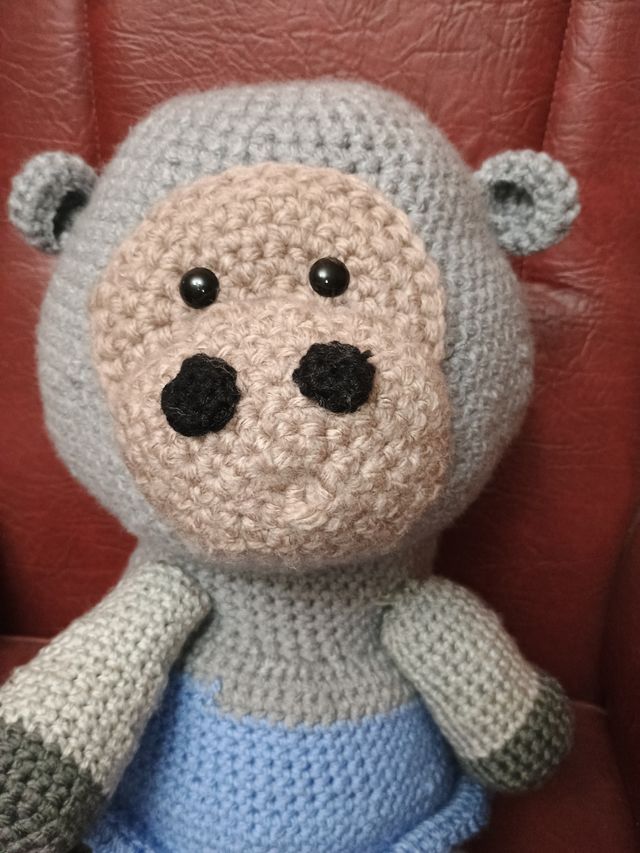 Gorila Crochet Grande
