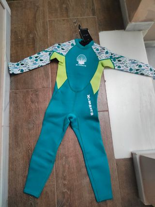 Traje neopreno niña 7 años talla XL