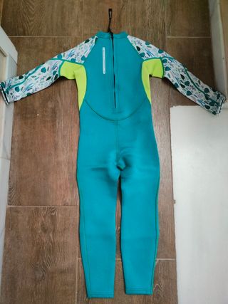 Traje neopreno niña 7 años talla XL