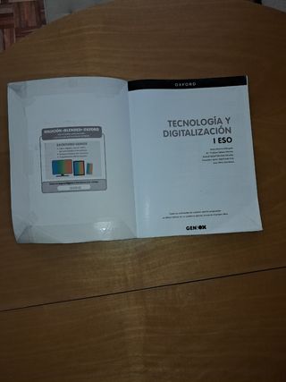Tecnología y Digitalización I ESO. Libro del es...
