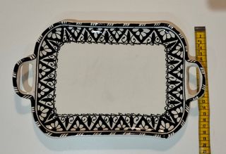 Bandejas de cerámica de artesania