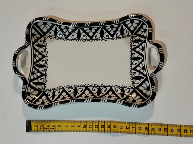 Bandejas de cerámica de artesania
