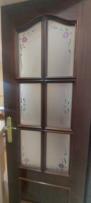 2 Puertas interior madera 80cm