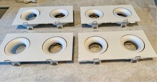 chollo:4 halógenos dobles blancos