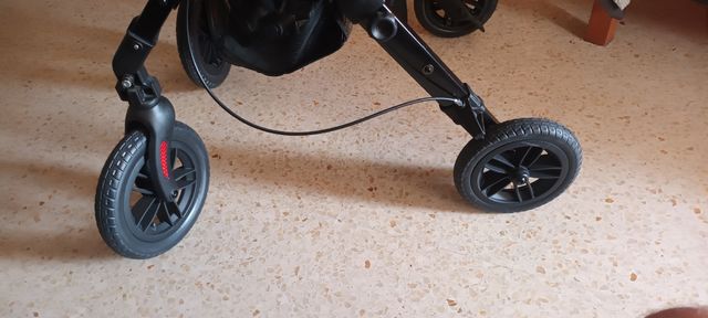 Andador 2 en 1 rollador + Silla de ruedas VOCIC