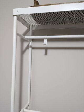 Perchero Ikea blanco - Estructura metálica