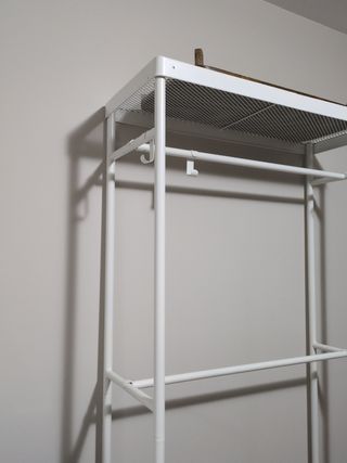 Perchero Ikea blanco - Estructura metálica