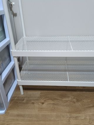 Perchero Ikea blanco - Estructura metálica