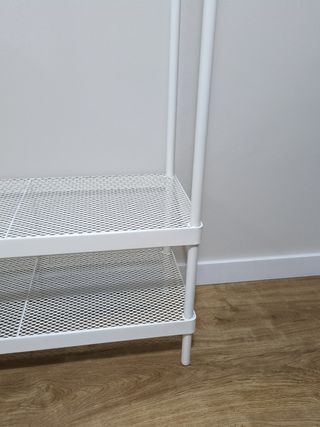 Perchero Ikea blanco - Estructura metálica