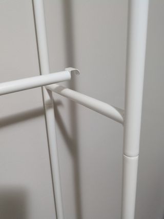 Perchero Ikea blanco - Estructura metálica