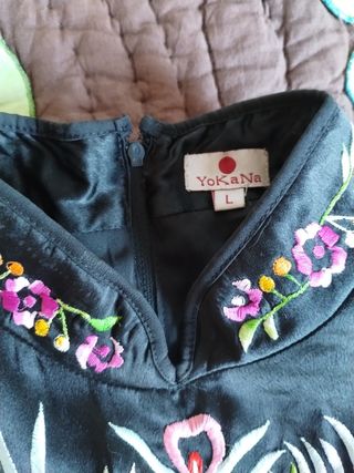 Blusa Yokana bordada L