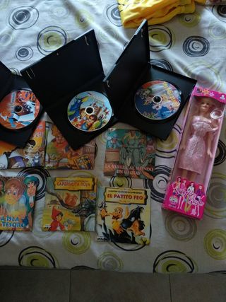 Películas infantiles DVD - 8 películas + regalo