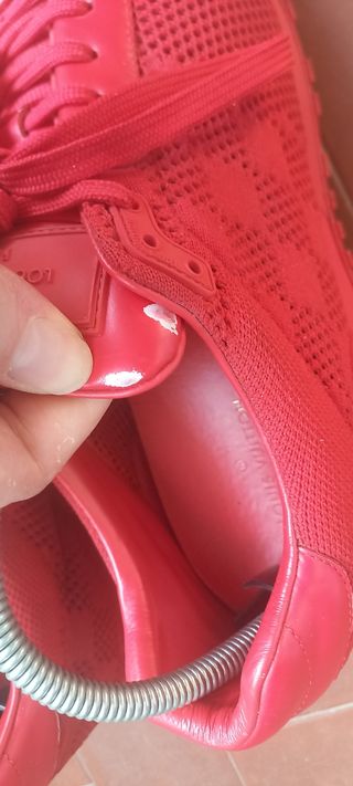 Scarpe Louis Vuitton rosse