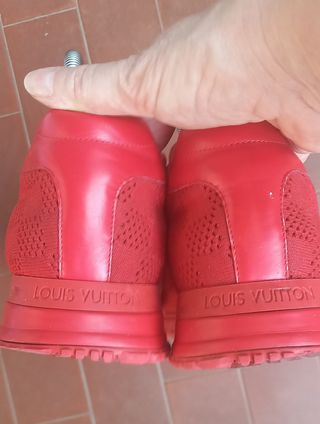 Scarpe Louis Vuitton rosse