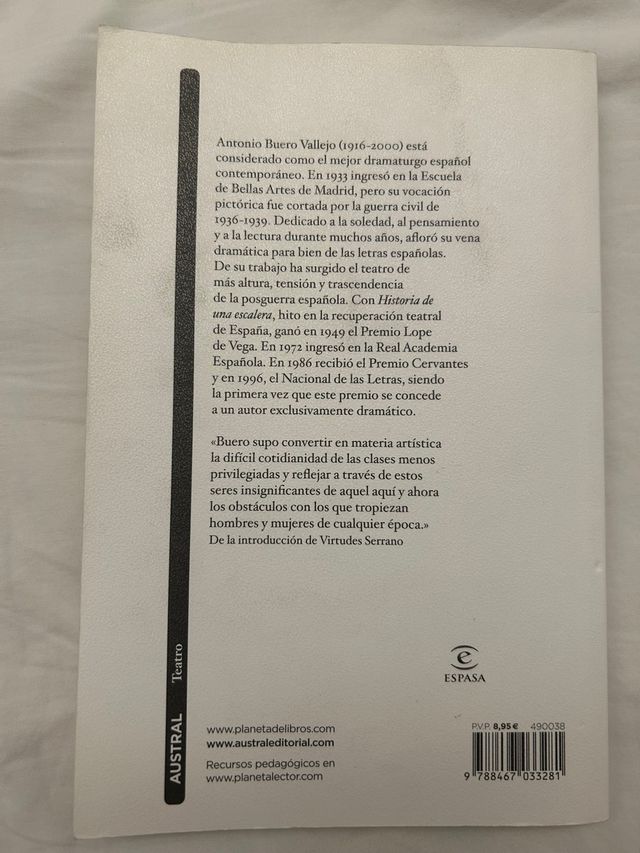 Historia de una escalera (Spanish Edition)