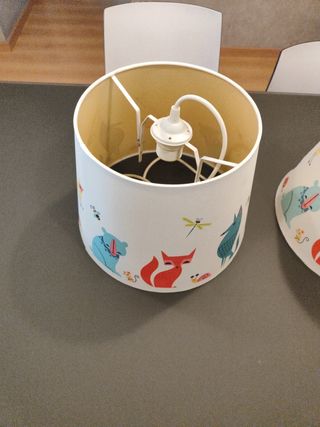 2 Lámparas infantiles IKEA