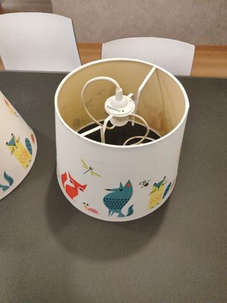 2 Lámparas infantiles IKEA
