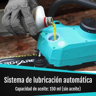 Motosierra a batería YARDCARE 12”-30cm NUEVA