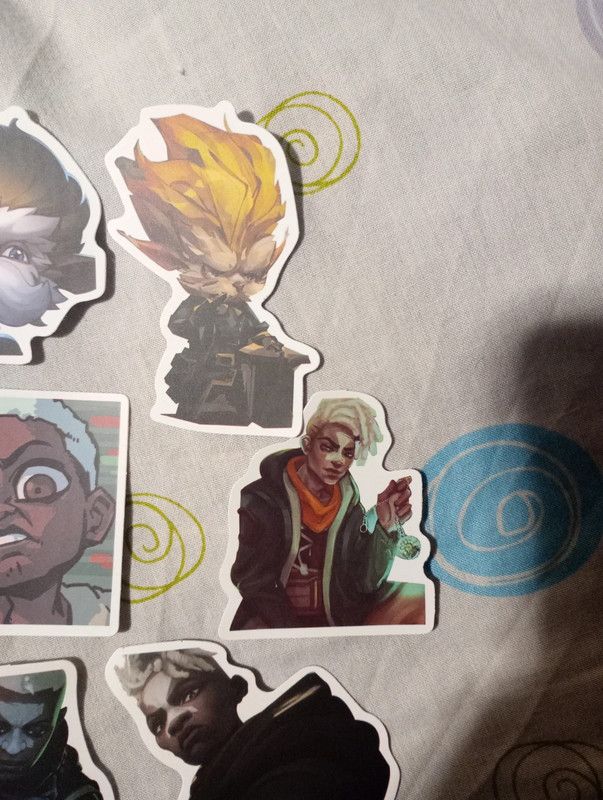 Stickers Arcane - personagens