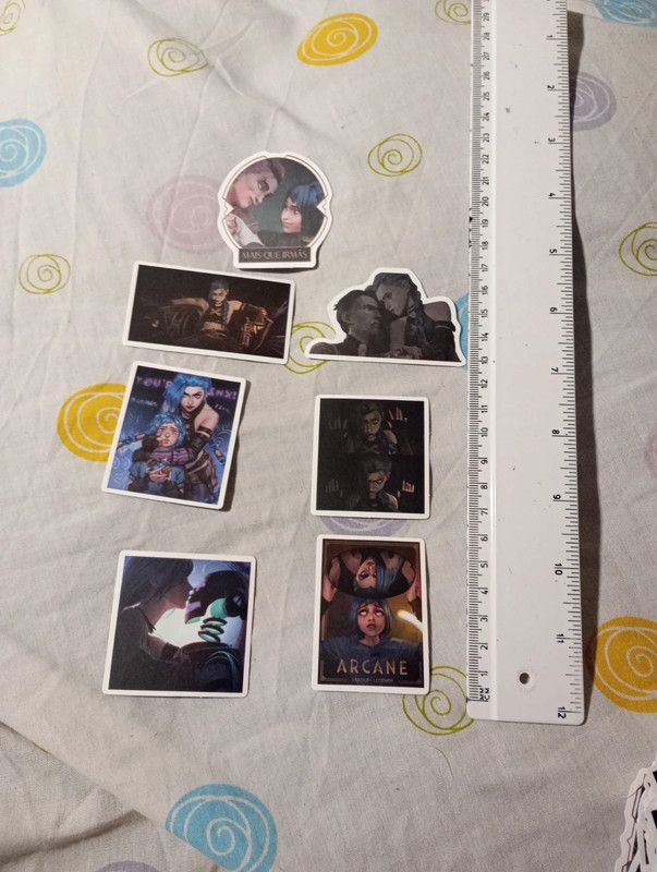 Arcane stickers - jinx version