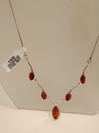 Joyas ámbar y plata Bijou Brigitte