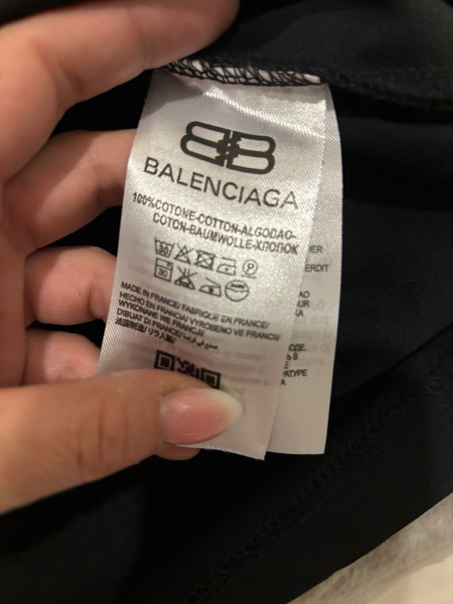 Camiseta Balenciaga XL - Fuego
