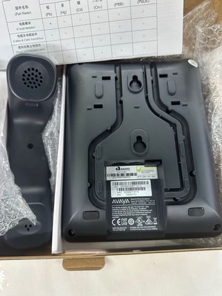 Teléfono AVAYA E129 - Negro