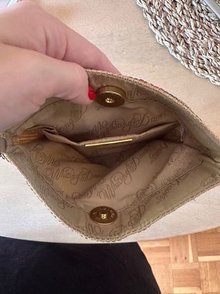 Bolso vintage Whiting & Davis de malla metálica es