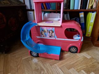 Caravana Barbie - Autocaravana Rosa
